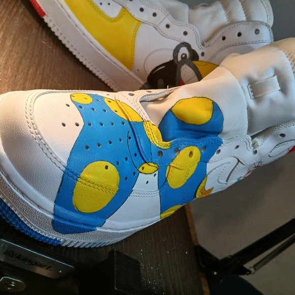 Nike costume made Who framed roger rabbit sneakers - Picture 2 of 6